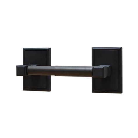 Shbshaimy black brass toilet paper holder bathroom black bronze paper basket blue and white porcelain /ceramics orb paper holder. Residential Essentials Hamilton Black Surface Mount Toilet ...
