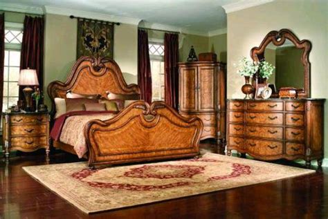 Office furniture and home office furniture pecan. Courcheval Queen Panel Pecan Bedroom Set ~New Furniture(id ...