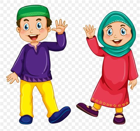 Muslim Islam Child Illustration Png 800x771px Muslim Boy Cartoon
