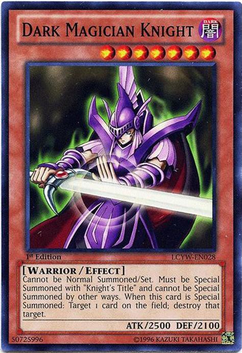 Yugioh Legendary Collection 3 Single Card Common Dark Magician Knight