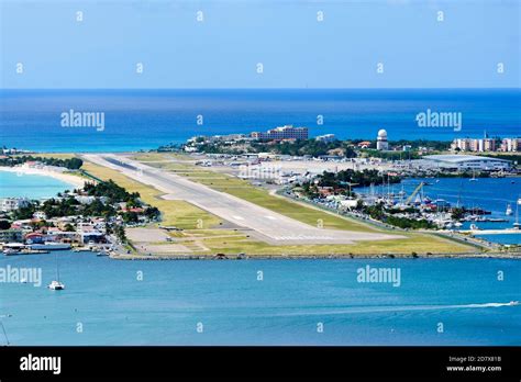 St Maarten Airport Also Know As Princess Juliana International Airport
