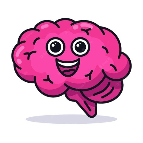 Premium Vector Happy Brain