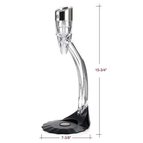 Secura Deluxe Wine Aerator Aerating Pourer Spout And Decanter With 6 Speeds Of Aeration To