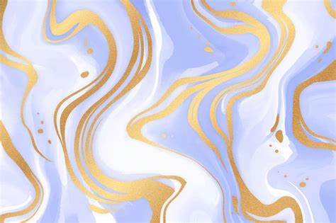 Hintergrund Aus Flüssigem Marmor Mit Goldener Glanzstruktur Premium