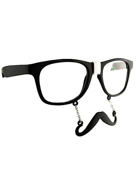 Black Geek Glasses With Stache Sale Geek Glasses Fancy Glasses Glasses