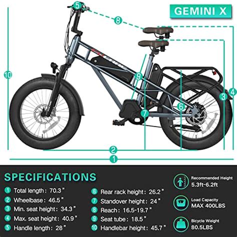 Fucare Geminigemini X 750w Electric Bike For Adults 31mph Max Speed