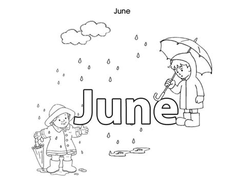 16 Free June Coloring Pages To Print