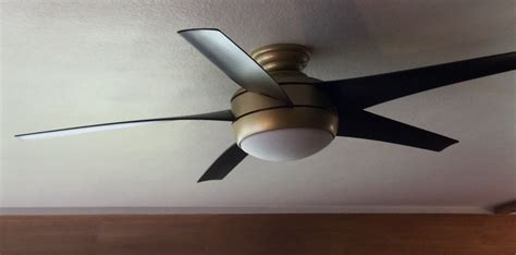 A waterfront mid century cabin in maine Mid Century Modern ceiling fan | Modern ceiling fan, Ceiling fan, Living room ceiling fan