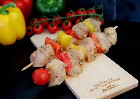 Boucherie-charcuterie Brochette de poulet thym citron x2 BARBECUE