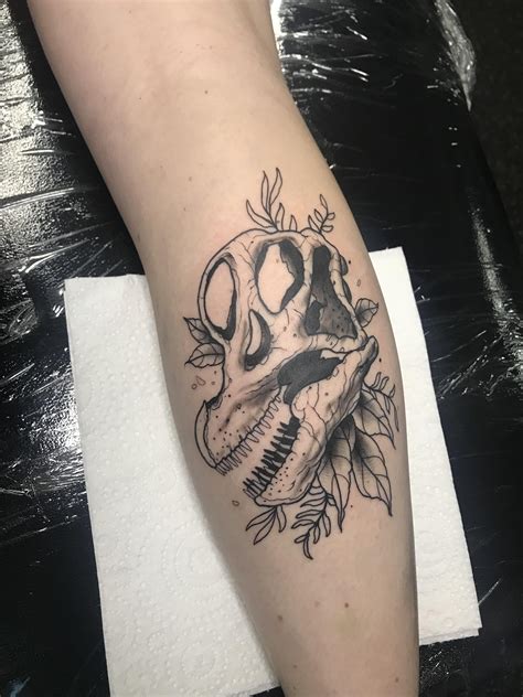 Henna is a natural herb, henna paste made by blending the dry leaves of henna herb. My Brachiosaurus Skull by Johnny at Dark Martyr Tattoo ...