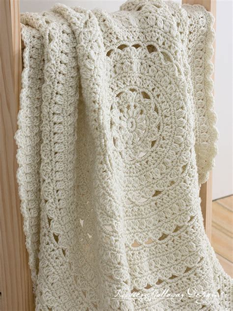 Free Pattern For Crochet Baby Blanket In The Round Madden Herant