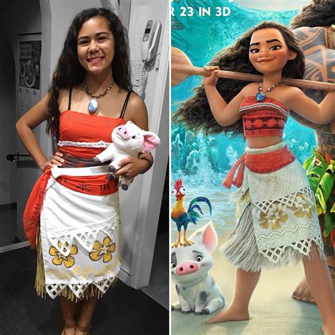 This moana cosplay is one of my all time favorites! Pin by Emmalyn Encoy on DIY Disney Moana Costume | Pinterest | Costumes, Halloween costumes and ...