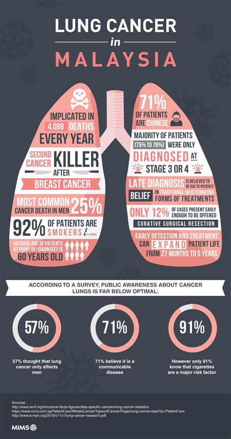Since little is known about this cancer in malaysia, a review of all cases admitted to universiti sains malaysia hospital was conducted to identify the epidemiological distribution and assess survival. Infographic: Lung cancer in Malaysia and Singapore