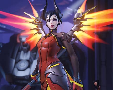 1280x1024 Mercy Devil Overwatch 1280x1024 Resolution Hd 4k Wallpapers