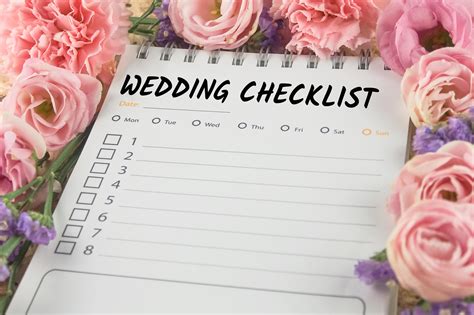 Checkliste Für Die Hochzeit So Gelingt Der Schönste Tag Des Lebens