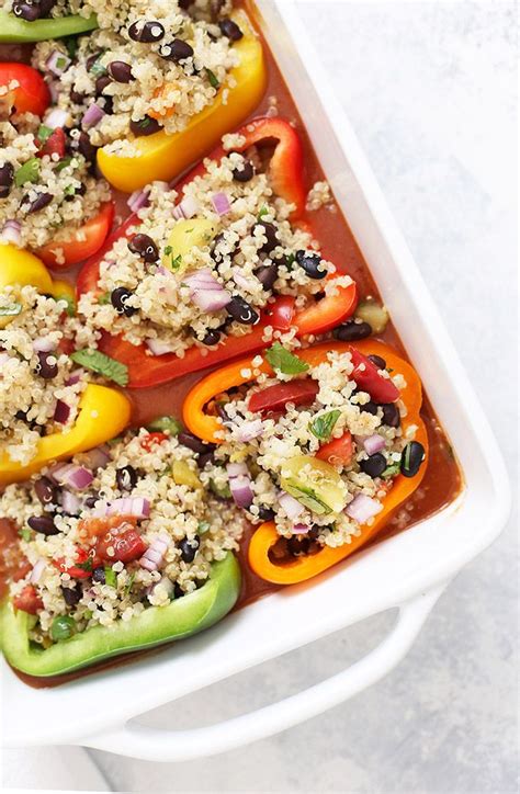 Mexican Stuffed Peppers With Quinoa And Black Beans The Perfect