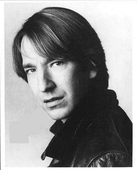 When i'm 80 years old and sitting in my rocking chair, i'll be reading harry potter. Young Alan Rickman | Alan rickman, Alan rickman young, Actors