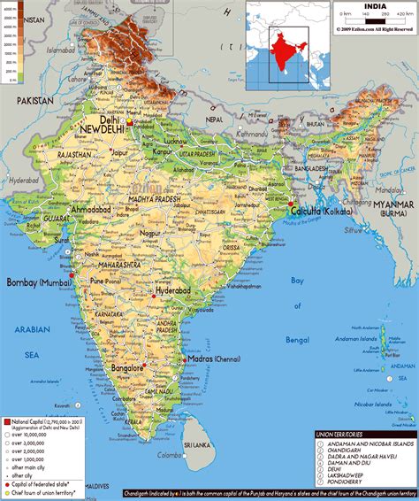 Map Of India In Hindi United States Map