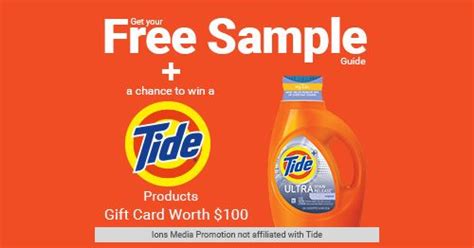 Buy tidal gift cards on egifter and pay with terms and conditions this gift card may be used to start a new tidal subscription account or make. Free $100 Gift Card to Use on Tide Products | Free stuff by mail, Gift card, Tide