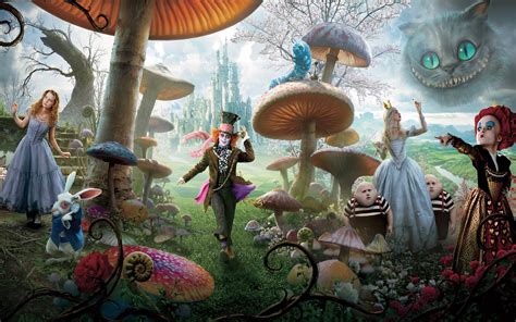 Alice In Wonderland Alice In Wonderland 2010 Wallpaper 12166709