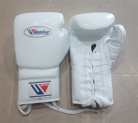 Custom Made White Winning Boxing Gloves Head Gear Full Face Etsy