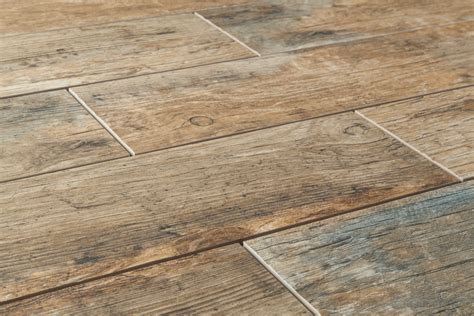 Elegance And Durability With Hardwood Looking Porcelain Tile Home