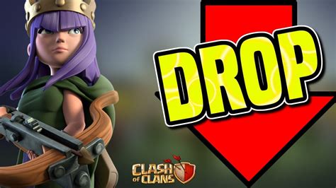 QUEEN DROP | HOW TO DROP TROPHIES AND WHY | FARMING STRATEGIES | Clash