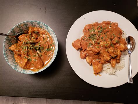 Common serving sizes serving size. Healthy butter chicken with basmati rice. Bowl: ~350 ...