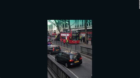 Roof Torn Off London Bus After Collision With Tree Cnn