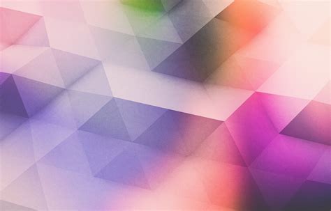 Wallpaper Colorful Abstract Purple Symmetry Triangle Pattern