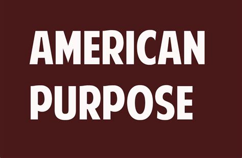 American Purpose Font All Free Fonts