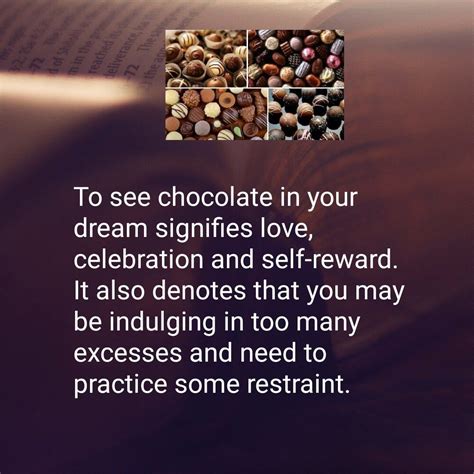 See Chocolate Dream Moods Dream Interpretation Dream Dictionary