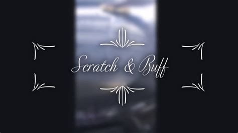 The question, how to buff out scratches on car? seems easier with the brand quixx. Scratch & Buff - YouTube