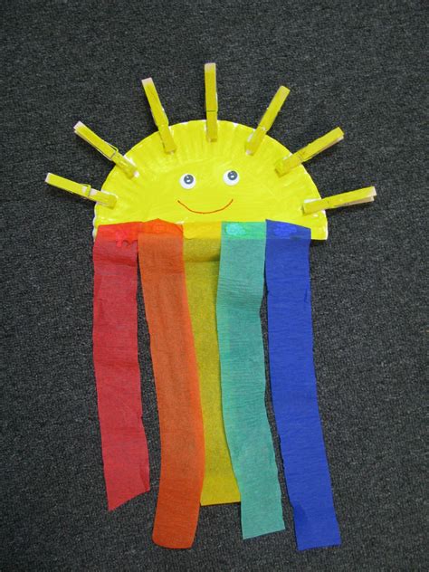 Rainbow Craft For Preschool The Rainbows That The Children Will Make