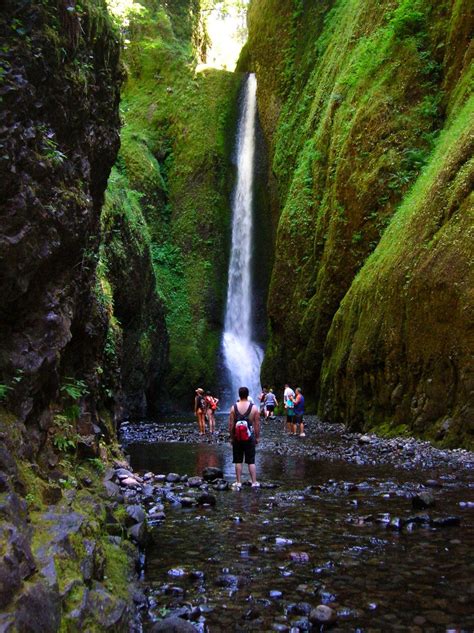 Oneonta Gorge Oregon Usa Shah Nasir Travel