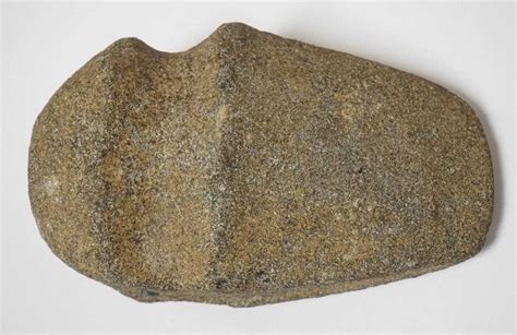 Native American Indian Stone Axe Head From The Sangamon