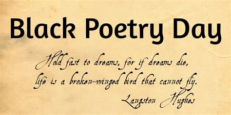 Black Poetry Day