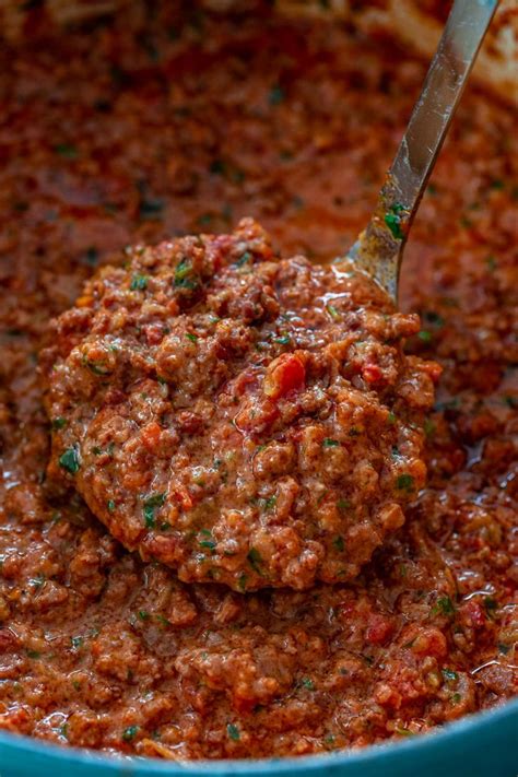 Watch this video recipe to see how to make it step by step. How to Make Bolognese Sauce | www.oliviascuisine.com | A ...