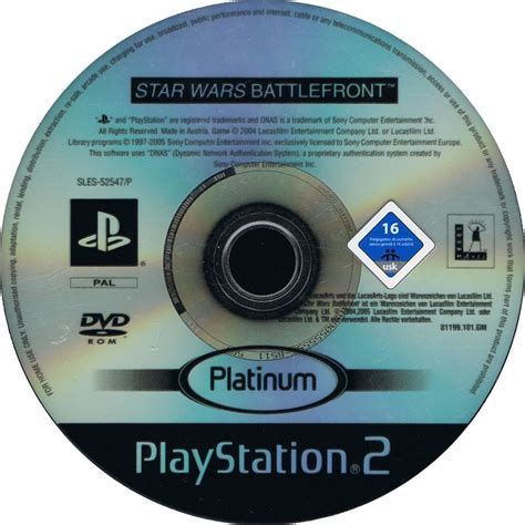 Star Wars Battlefront 2004 Playstation 2 Box Cover Art Mobygames