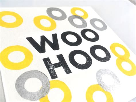 Woo Hoo Card Well Done Card Congratulation Card You Passed Etsy