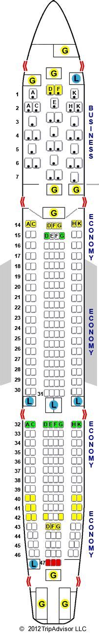 Seatguru Seat Map Brussels Airlines Airbus A330 300 Seating Charts