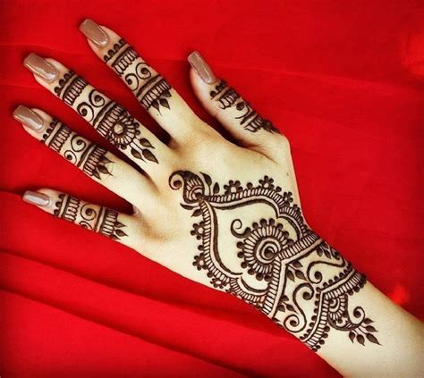 30 Stylish Back Hand Mehndi Designs For Ladies Mehndi