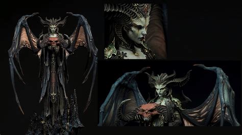 Estatua Lilith Diablo 4 Si La Figura De Lilith De Diablo 4 Te Parecio