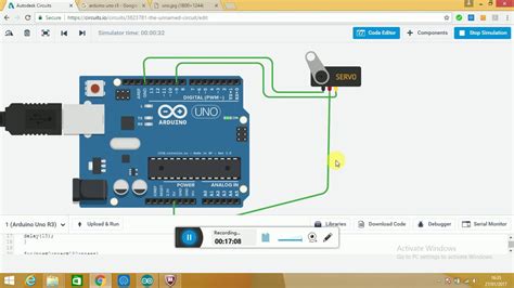 Controlling Servo Motor Using Arduino Uno R3 Hindi Youtube