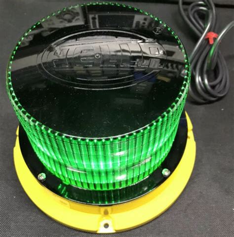 Hella HM450GDIR UltraRay R Series GREEN LED Warning Lamp Safety Beacon