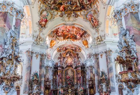 Ottobeuren Abbey Near Memmingen Bavaria Germany Editorial Image