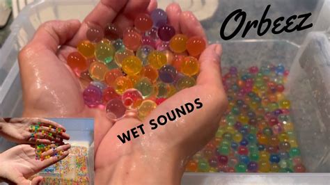 asmr orbeez oddly satisfying water 🚿 sounds { no talking } 10 mins youtube
