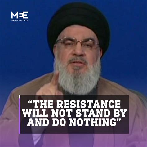 Middle East Eye On Twitter Hezbollah Chief Hassan Nasrallah Warns