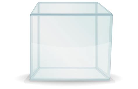 Vector Glass Box Png Image Background Png Arts