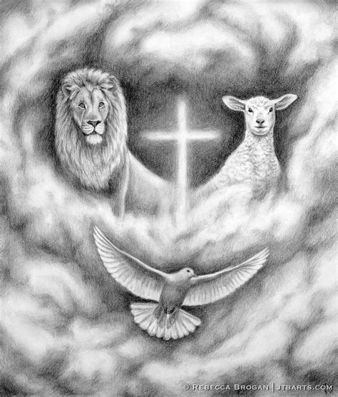 The Lion And The Lamb John The Baptist Artworks